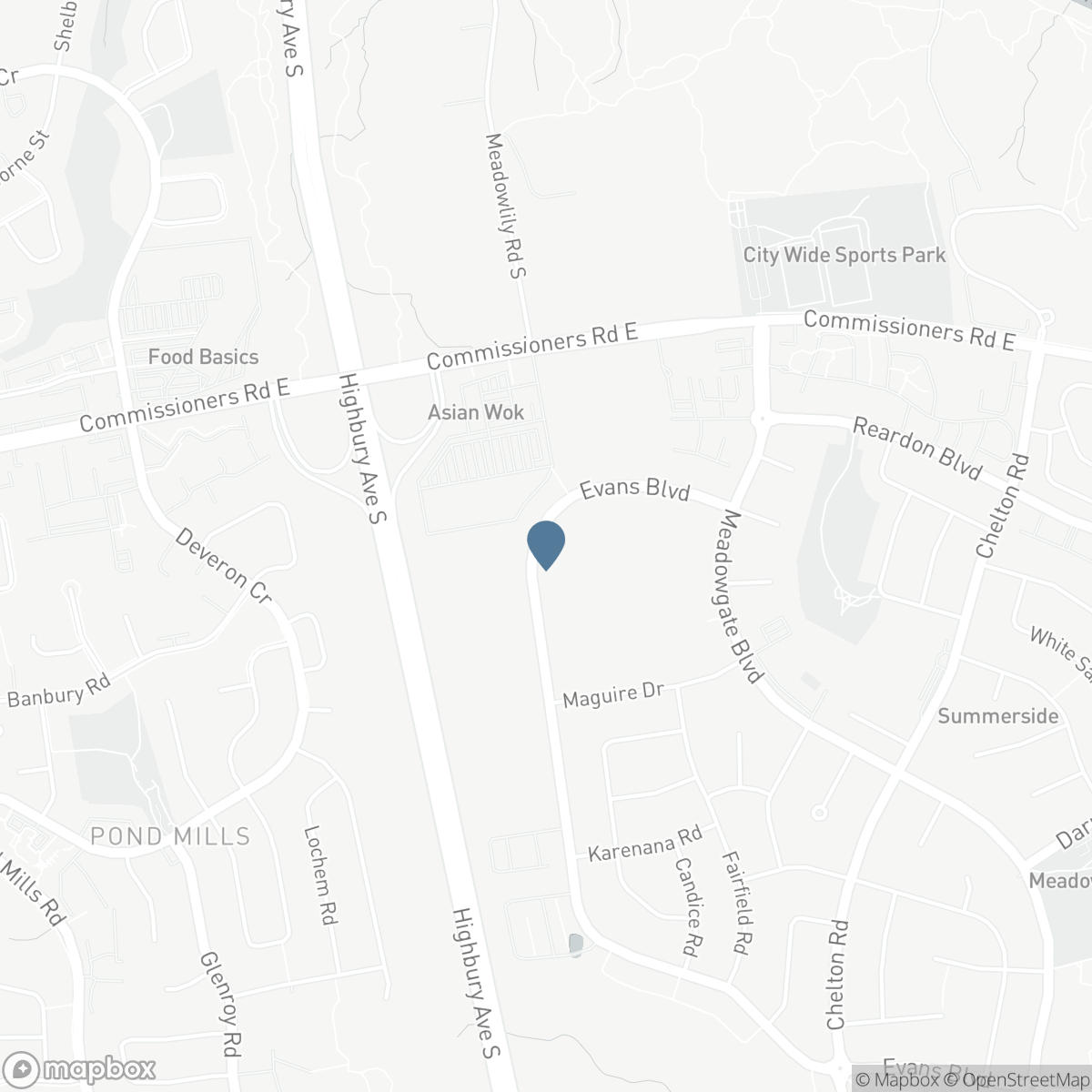 1613 EVANS BOULEVARD, London, Ontario N6M 0A9